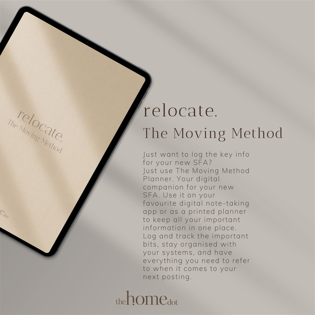 The Moving Method Planner