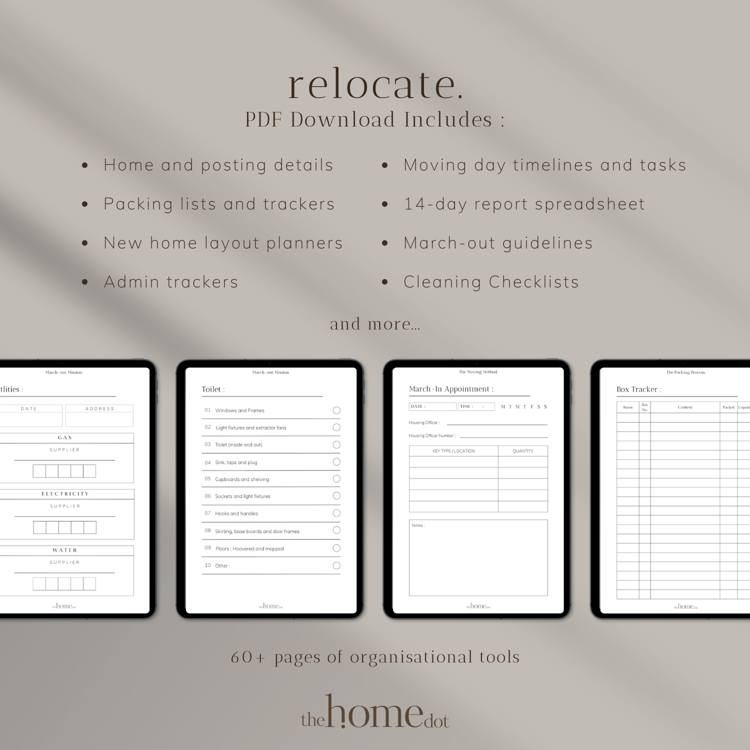The Relocate Planner