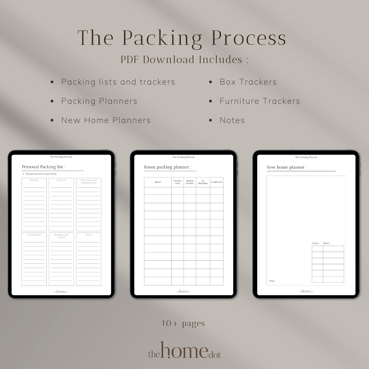 The Packing Process